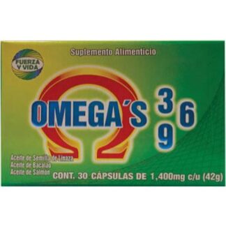 CAPS. OMEGA 369 C 30 NUTRY SALUD