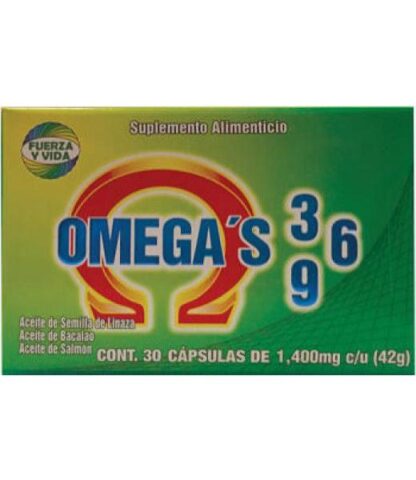 CAPS. OMEGA 369 C 30 NUTRY SALUD