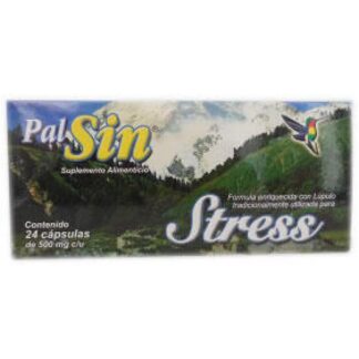 CAPS. PAL SIN STRESS C 24 500MG MEDICAMENTOS N. ALOPATIA Y NATURISMO