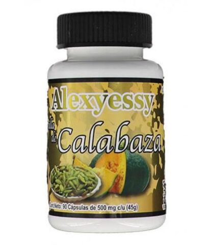 CAPS. SEMILLA DE CALABAZA C 90 ALEXYESSY NUTRY SALUD