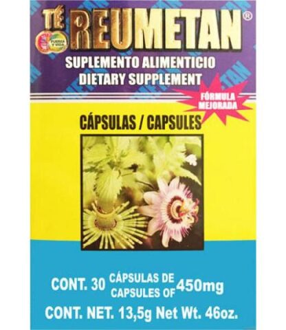 CAPS. TE REUMETAN C 30 NUTRY SALUD