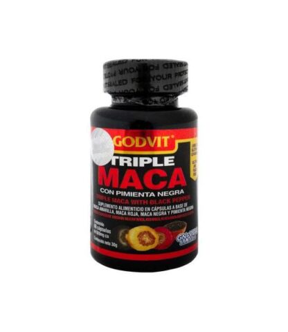 CAPS. TRIPLE MACA C 60 GN+VIDA