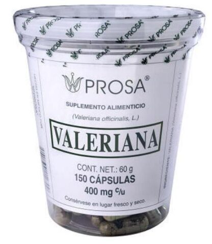 CAPS. VALERIANA C 150 PROSA