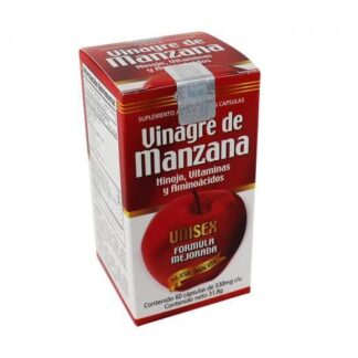 CAPS. VINAGRE DE MANZANA C 60 C HINOJOVIT Y AMINOACIDOS GN+VIDA