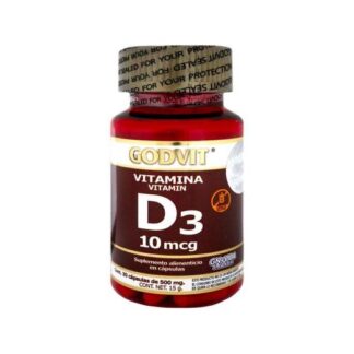 CAPS. VITAMINA D3 C 30 500 MG GN+VIDA