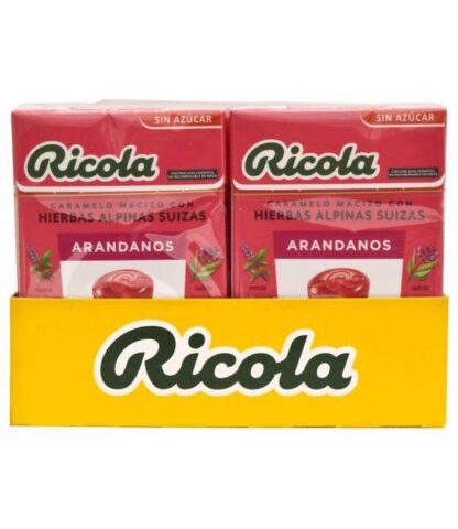 CARAMELO ARANDANO 27.5 G RICOLA P 20