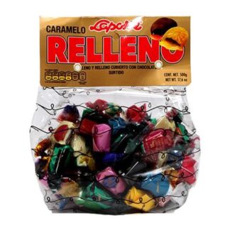 CARAMELO LAPOSSE RELLENO SURTIDO BOLSA 500 GR