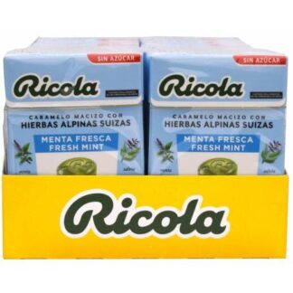 CARAMELO MENTA FRESCA 27.5 G RICOLA P 20