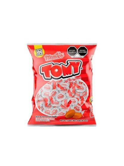 CARAMELO TOMY CON 100 PIEZAS DE 4.7 GR