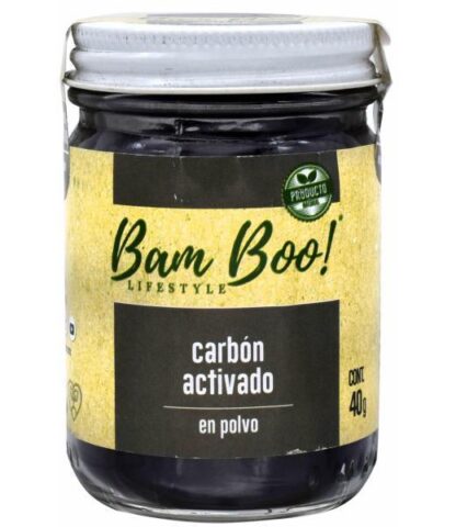 CARBON ACTIVADO 40 G BAM BOO LIFESTYLE