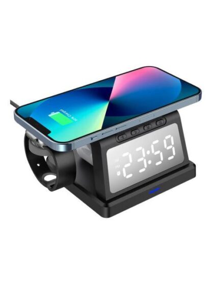 CARGADOR CON RELOJ PARA ESCRITORIO ENERGON S MATE CI730 ACTECK - Image 2