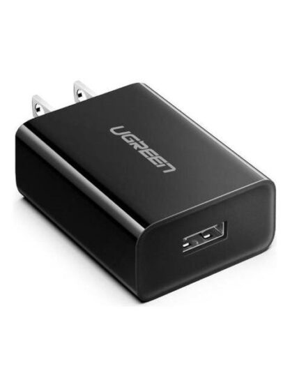 CARGADOR DE CARGA RAPIDA UGREEN CON QC 3.0 18W AMERICANO