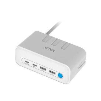CARGADOR DE ESCRITORIO ENERGON MATE CE4676 ACTECK 7 EN 1