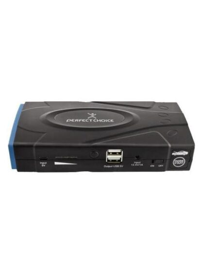 CARGADOR PORTATIL PERFECT CHOICE POWER BANK PC-240990 12.000MAH NEGRO