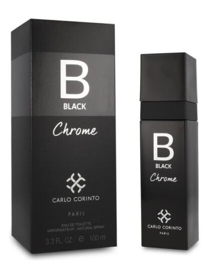 CARLO CORINTO BLACK CHROME 100 ML EDT SPRAY - HOMBRE