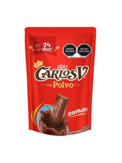 CARLOS V CHOCOLATE POLVO BOLSA 345 GR