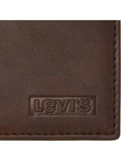 CARTERA CORTE SINTETICO CAFE LEVIS STRAUSS - Image 5