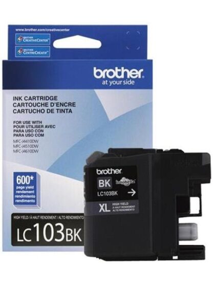 CARTUCHO BROTHER LC103BK NEGRO 600 PAGINAS - Image 2