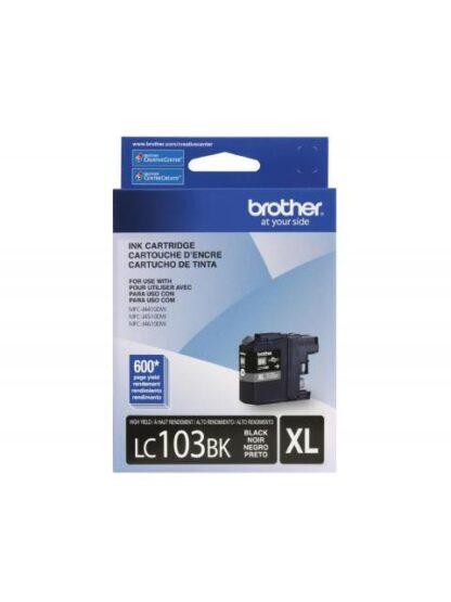 CARTUCHO BROTHER LC103BK NEGRO 600 PAGINAS