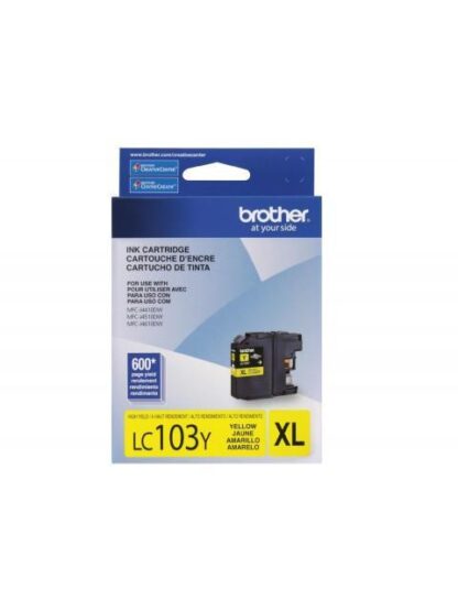 CARTUCHO BROTHER LC103Y AMARILLO 600 PAGINAS