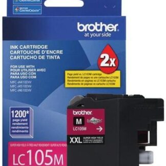 CARTUCHO BROTHER LC105M MAGENTA 1200 PAGINAS