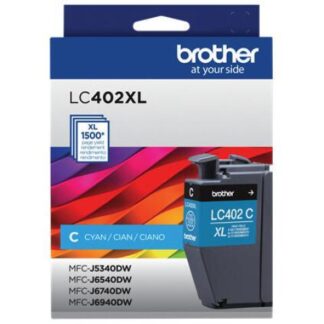 CARTUCHO BROTHER LC402XL ALTO RENDIMIENTO CIAN 1500 PAGINAS