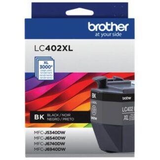 CARTUCHO BROTHER LC402XL ALTO RENDIMIENTO NEGRO 3000 PAGINAS