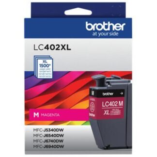 CARTUCHO BROTHER LC402XLMS ALTO RENDIMIENTO MAGENTA 1500 PAGINAS