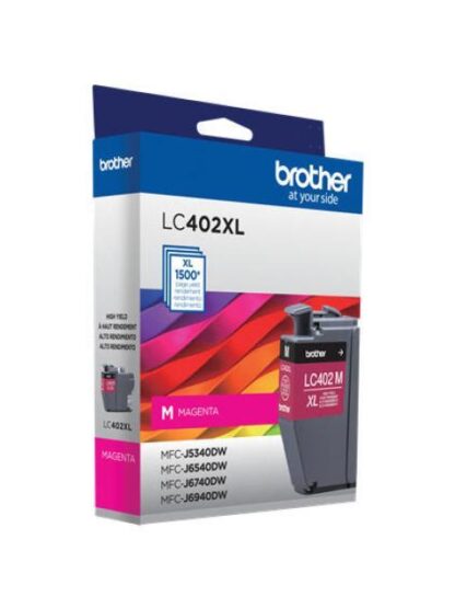 CARTUCHO BROTHER LC402XLMS ALTO RENDIMIENTO MAGENTA 1500 PAGINAS - Image 6