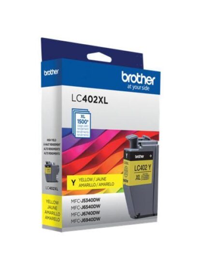 CARTUCHO BROTHER LC402XLYS ALTO RENDIMIENTO AMARILLO 1500 PAGINAS - Image 6