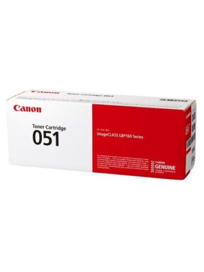 CARTUCHO CANON 051BK 2168C001AA 1700 PAGINAS NEGRO LASER - Image 2
