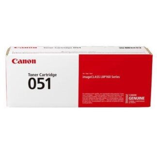 CARTUCHO CANON 051BK 2168C001AA 1700 PAGINAS NEGRO LASER