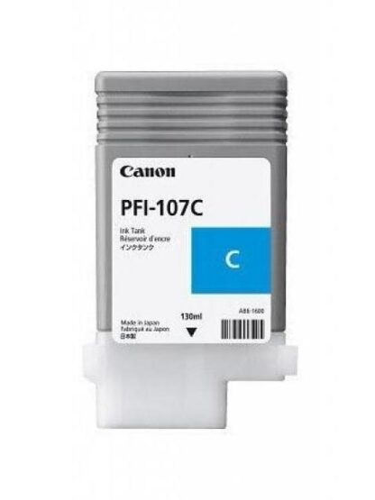 TANQUE DE TINTA CANON PFI-107C CIAN 130ML - Image 2