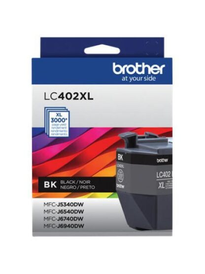CARTUCHO DE TINTA BROTHER LC402XLBK NEGRO