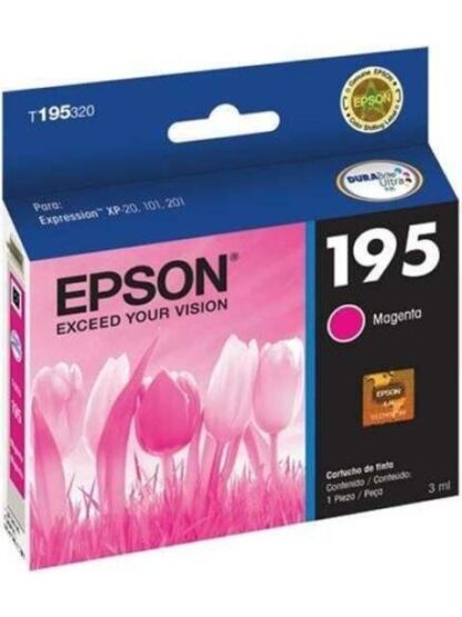 CARTUCHO EPSON 195 MAGENTA 210 PAGINAS - Image 2