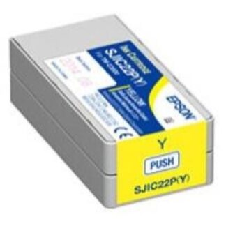 CARTUCHO EPSON SJIC22P AMARILLO