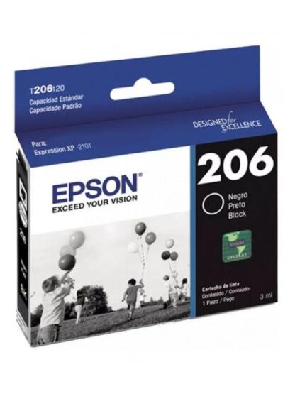 CARTUCHO EPSON T206 NEGRO 150 PAGINAS
