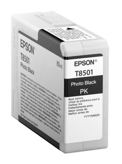 CARTUCHO EPSON ULTRACHROME HD NEGRO FOTOGRAFICO 80ML