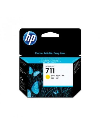 CARTUCHO HP 711 AMARILLO ORIGINAL 29ML