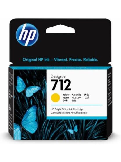 CARTUCHO HP 712 AMARILLO ORIGINAL 29ML