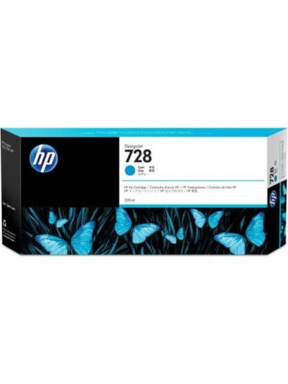 CARTUCHO HP 728 CYAN ORIGINAL 300ML