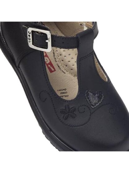 ZAPATO BOTIN ESCOLAR PIEL NEGRO DOGI - Image 4