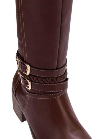 BOTA ALTA HEBILLAS COGNAC TROPICANA N - Image 4