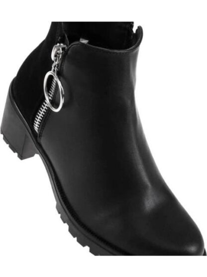 BOTIN CON CIERRE NEGRO VIVIS SHOES KIDS - Image 4