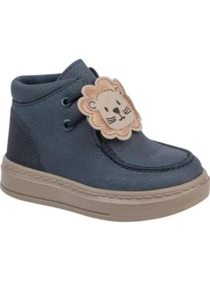CASUAL BOTIN LEON AZUL MARINO BLASITO - Image 2