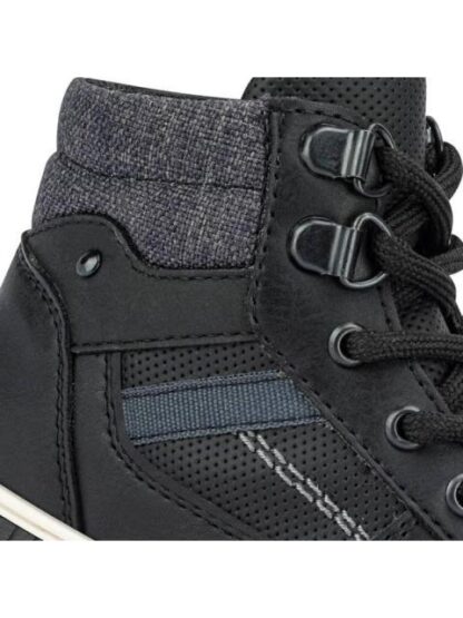 CASUAL BOTIN SUELA BICOLOR NEGRO BLASITO - Image 6