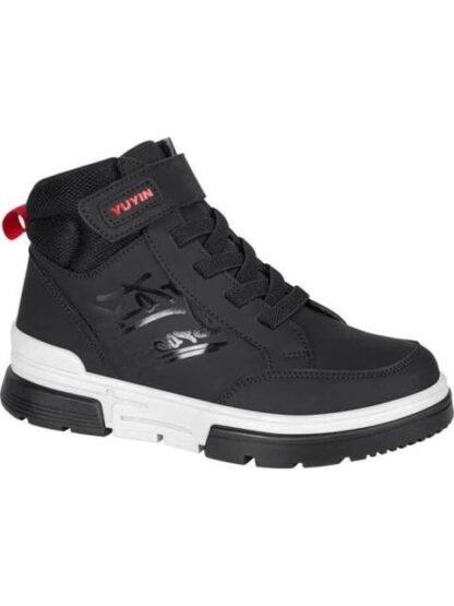 CASUAL BOTIN SUELA BICOLOR NEGRO YU YIN - Image 2