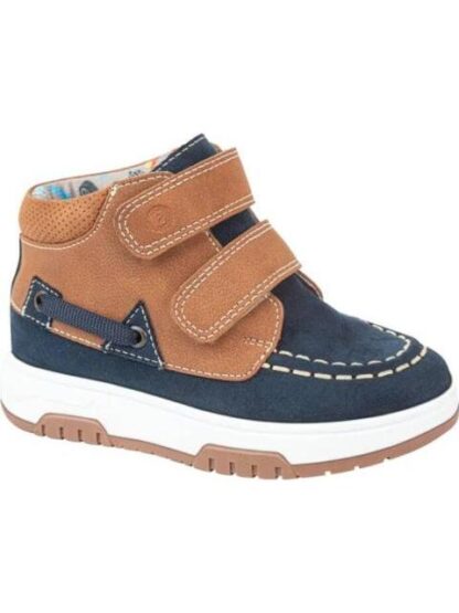 CASUAL BOTIN VELCRO AZUL MARINO BAMBINO - Image 2