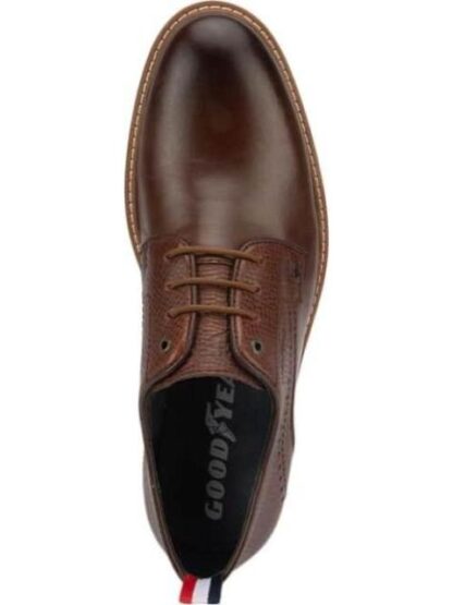 ZAPATO CASUAL DERBY COGNAC GOODYEAR - Image 3