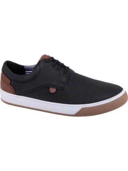 TENIS URBANO CASUAL AGUJETA NEGRO MIRAGE - Image 2